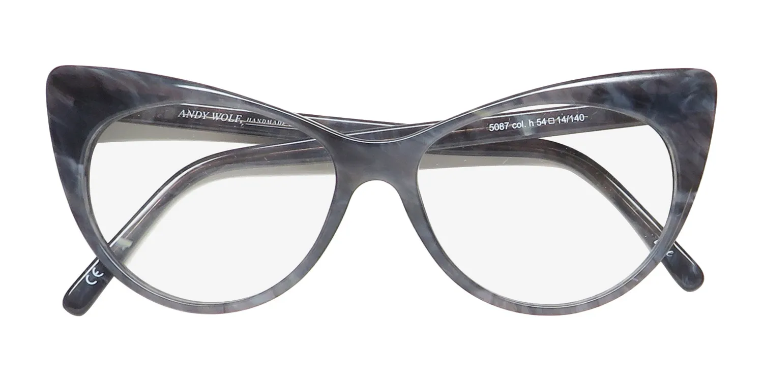 Andy Wolf 5087 h Eyeglasses Grey Marble 54mm 2
