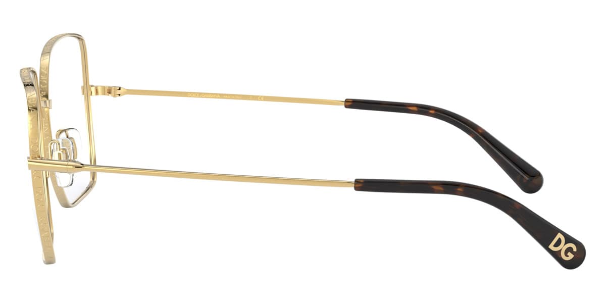Dolce & Gabbana DG1323 02 Eyeglasses Gold 54mm Women 2