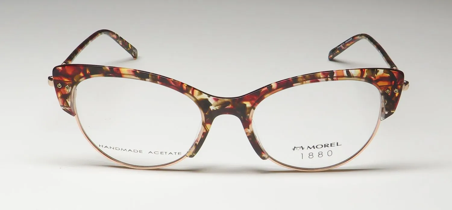 Morel 1880 60098m tp11 Eyeglasses Rose Gold 52mm 3