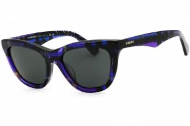 Burberry 0BE4435F 411387 Sunglasses Check Violet 53mm
