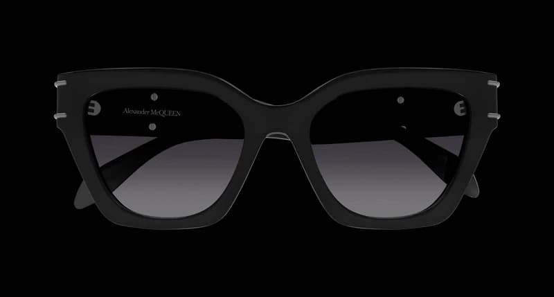 Alexander McQueen AM0398S 001 Sunglasses Black 53mm Women 2