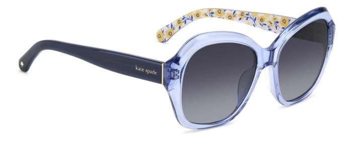 Kate Spade LOTTIE/G/S 0PJP Sunglasses Blue 55mm Women 3