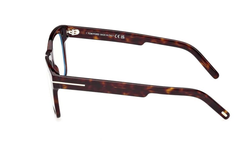 Tom Ford FT5886B 052 Eyeglasses Dark Havana 52mm Men 3