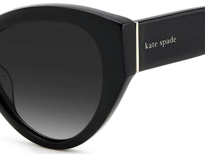 Kate Spade PAISLEIGH/S 0807 Sunglasses Black 55mm Women 4