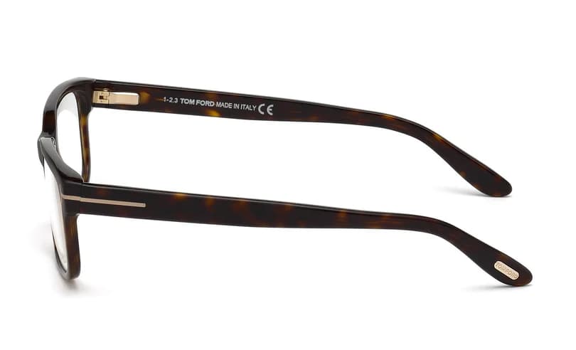 Tom Ford FT5313 052 Eyeglasses Dark Havana 55mm Men 2