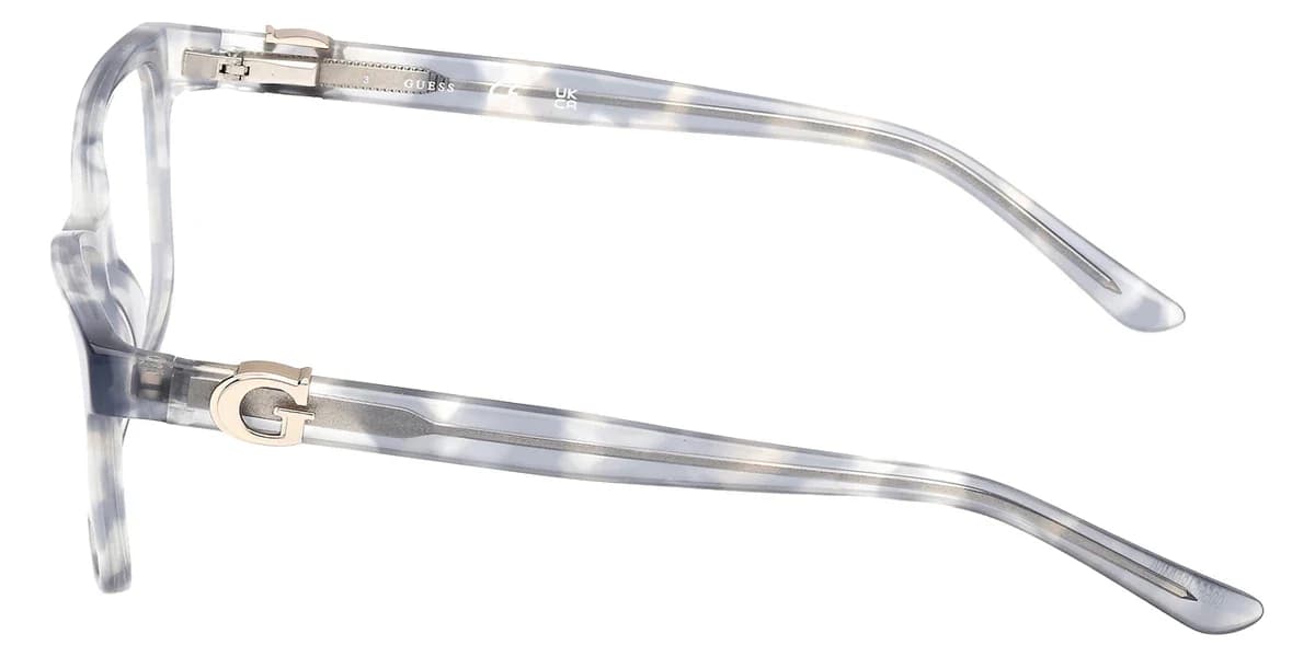 Guess GU50227 092 Eyeglasses Blue 52mm Women 3