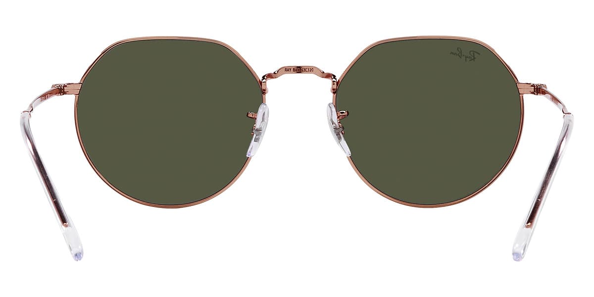Ray-Ban RB3565 JACK 9202/31 Sunglasses Gold 55mm Unisex 4
