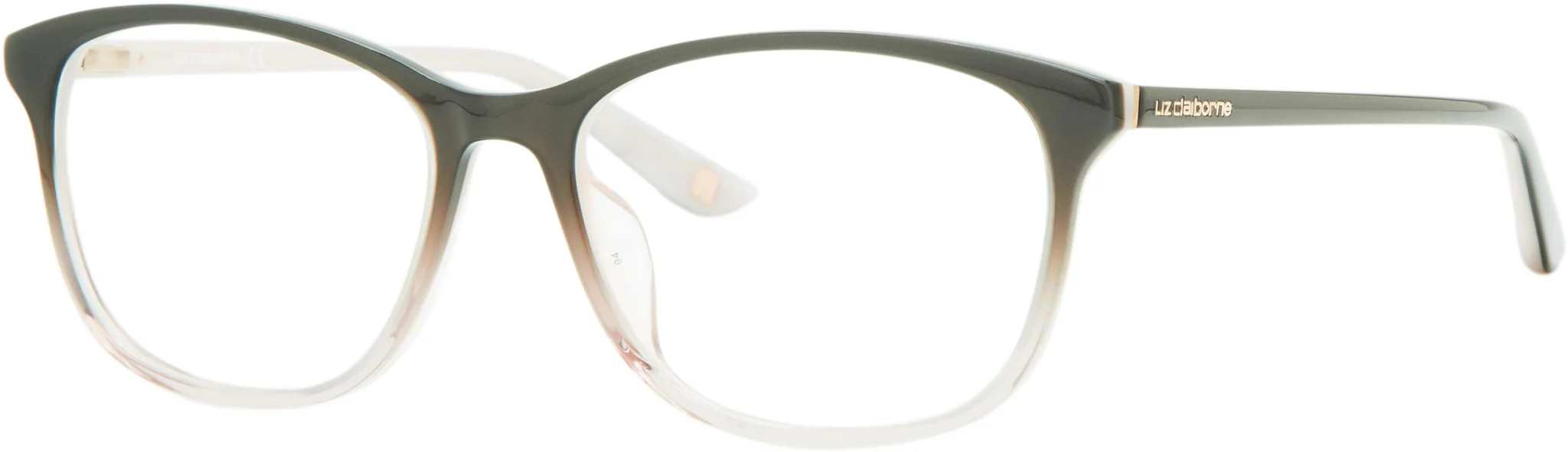 Liz Claiborne L 653 0HAQ Eyeglasses Shaded Grey Pink 55mm Women