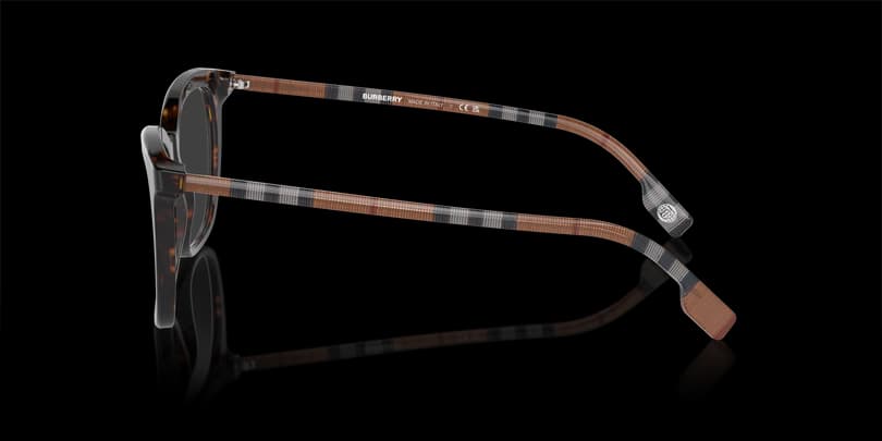 Burberry 0BE2390 4017 Eyeglasses Dark Tortoise 50mm Women 3