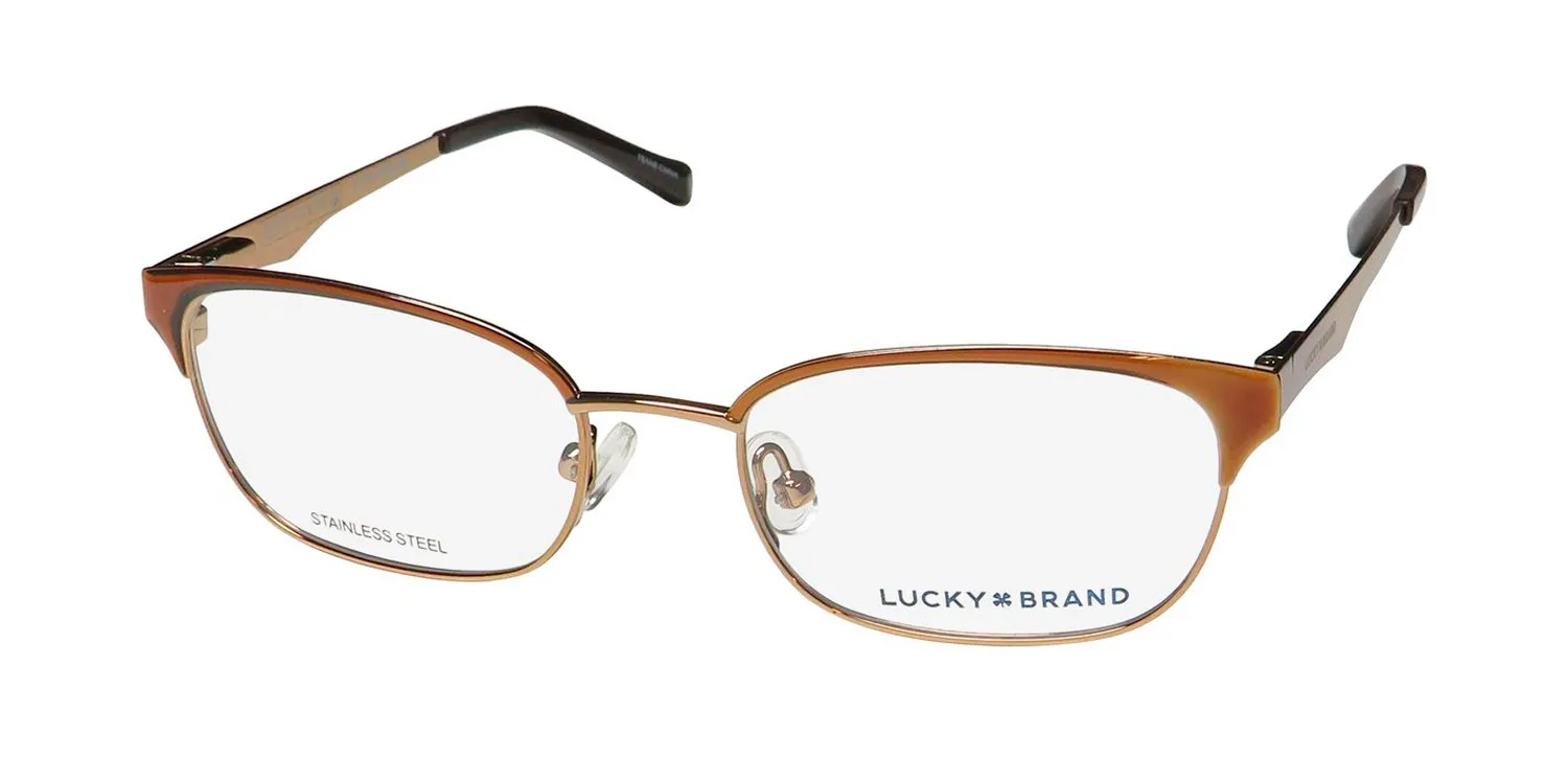 Lucky Brand D703 brown Eyeglasses Brown 46mm