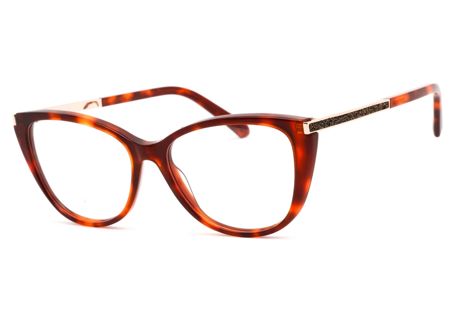 Swarovski SK5414 52 Eyeglasses Dark Havana 53mm Women