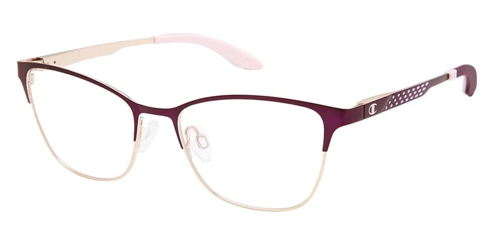 Champion WCFIT 101 C03 Eyeglasses Aubergine/gold 53mm Women