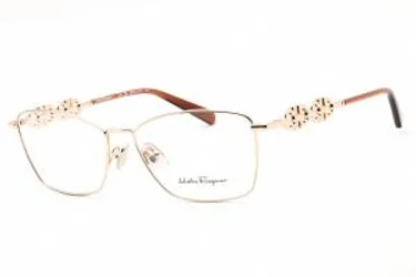 Salvatore Ferragamo SF2218 688 Eyeglasses Rose Gold 58mm