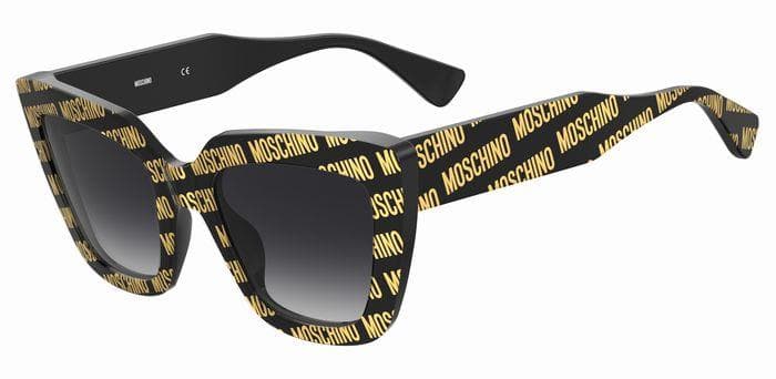 Moschino MOS148/S 07RM 9O Sunglasses Pattern Black 51mm Women
