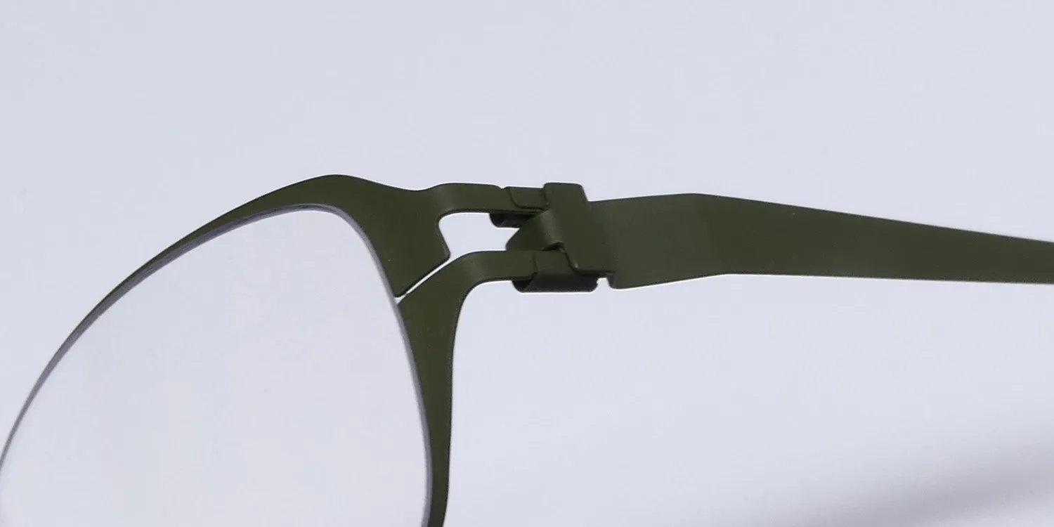 Mykita Kyo 078 Eyeglasses Olive Green 55mm 6