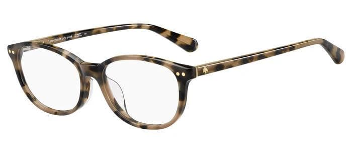 Kate Spade EVANGELINE/F 0086 Eyeglasses Havana 53mm Women