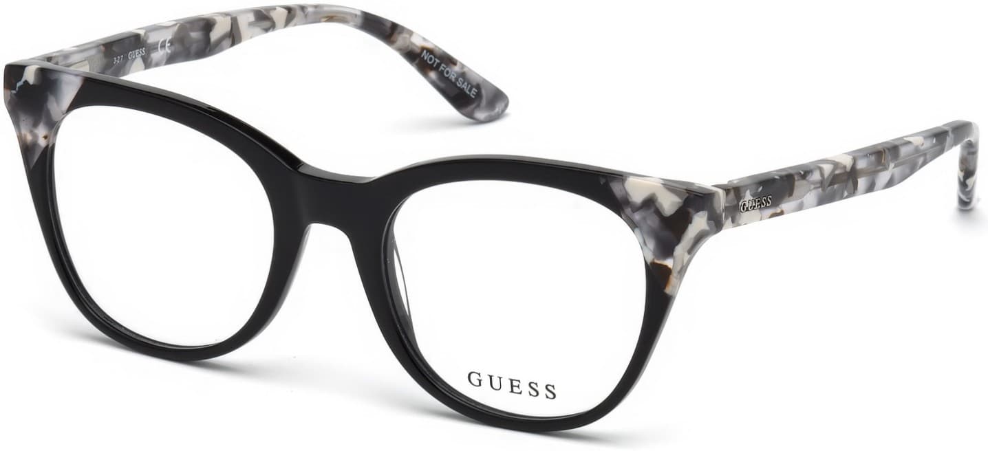 Guess GU2675 001 GU 2675 Eyeglasses Multicolor 49mm Unisex