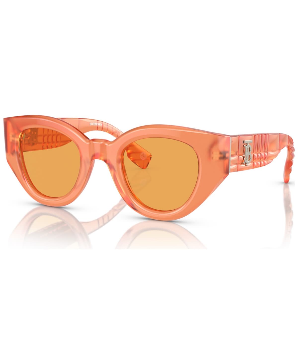 Burberry B4390 4068/7 Sunglasses Orange 140mm Women