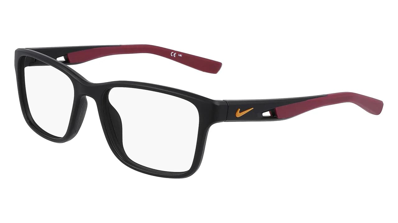 Nike 7014 002 Eyeglasses Matte Black 53mm Men