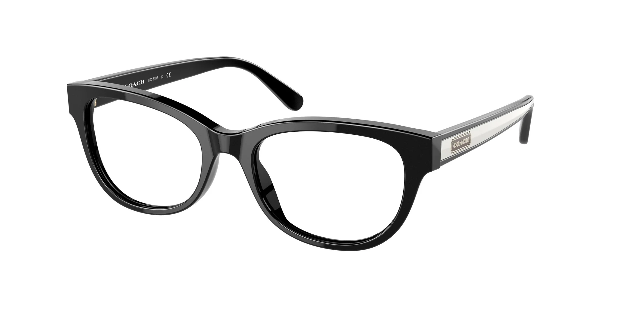 Coach 0HC6187 5002 Eyeglasses Transparent Brown Gradient 52mm Women