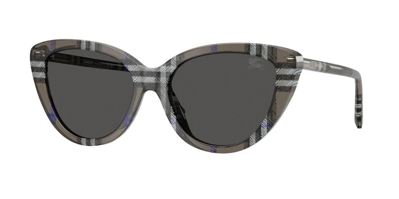 Burberry 0BE4457 416687 Sunglasses Check Lichen 55mm Women