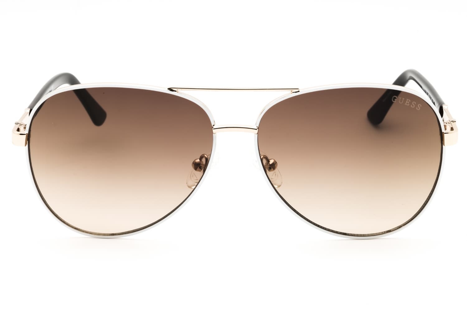 Guess GU00173 21F Sunglasses White 60mm Women 2