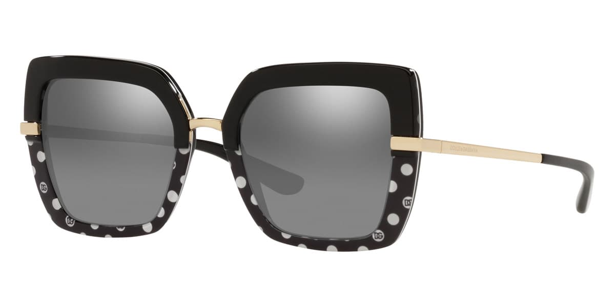 Dolce & Gabbana DG4373 331688 Sunglasses Black 52mm Women