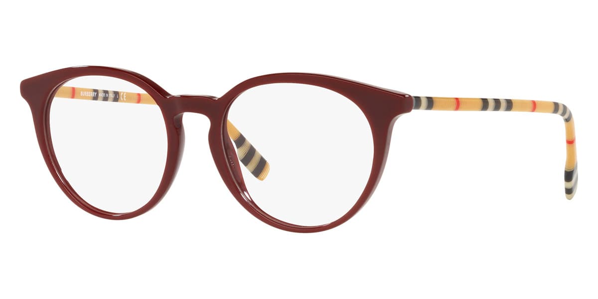 Burberry BE2318 CHALCOT 3916 Eyeglasses Bordeaux 49mm Women 4