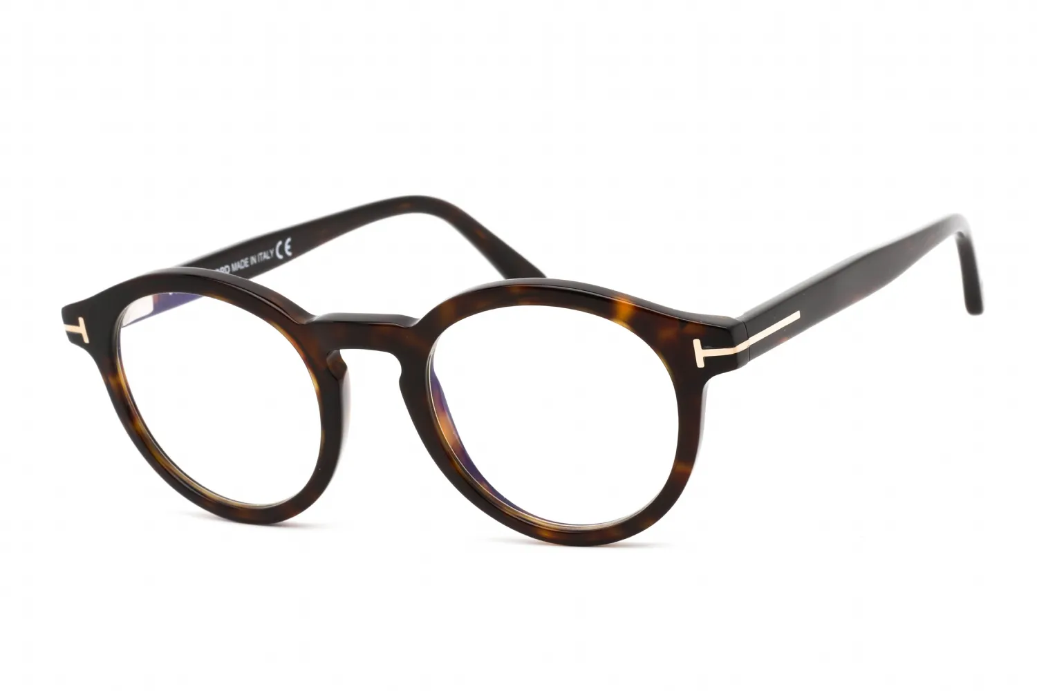 Tom Ford FT5529-B 052 Eyeglasses Havana 48mm Unisex
