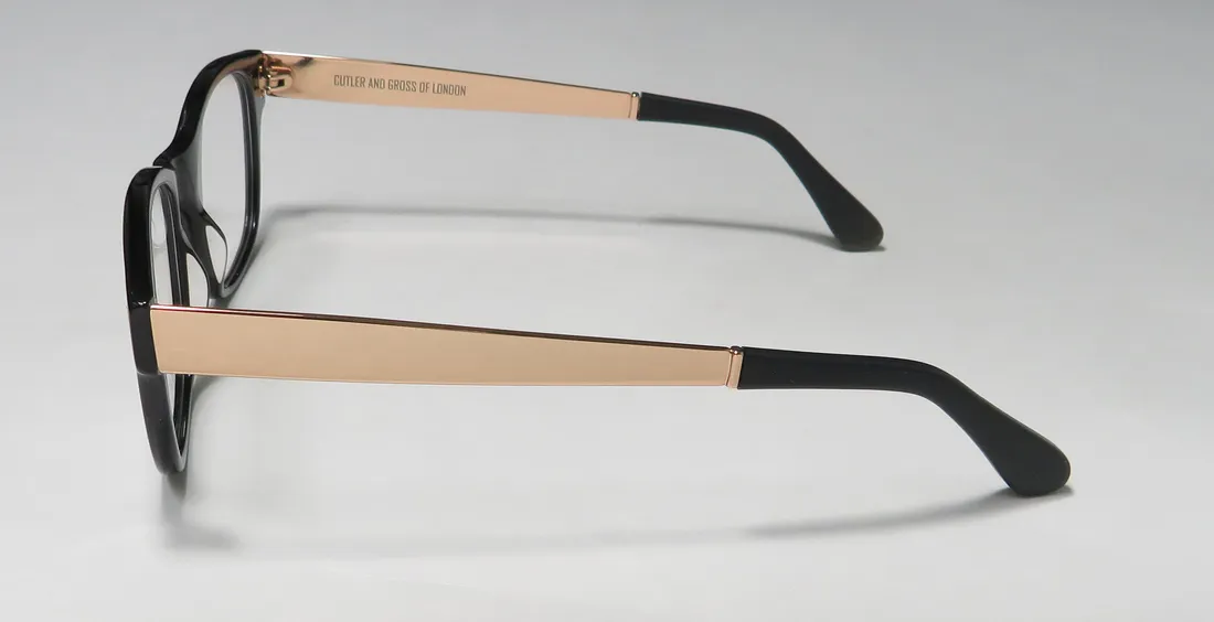 Cutler and Gross 1173 b Eyeglasses Black 48mm Unisex 4