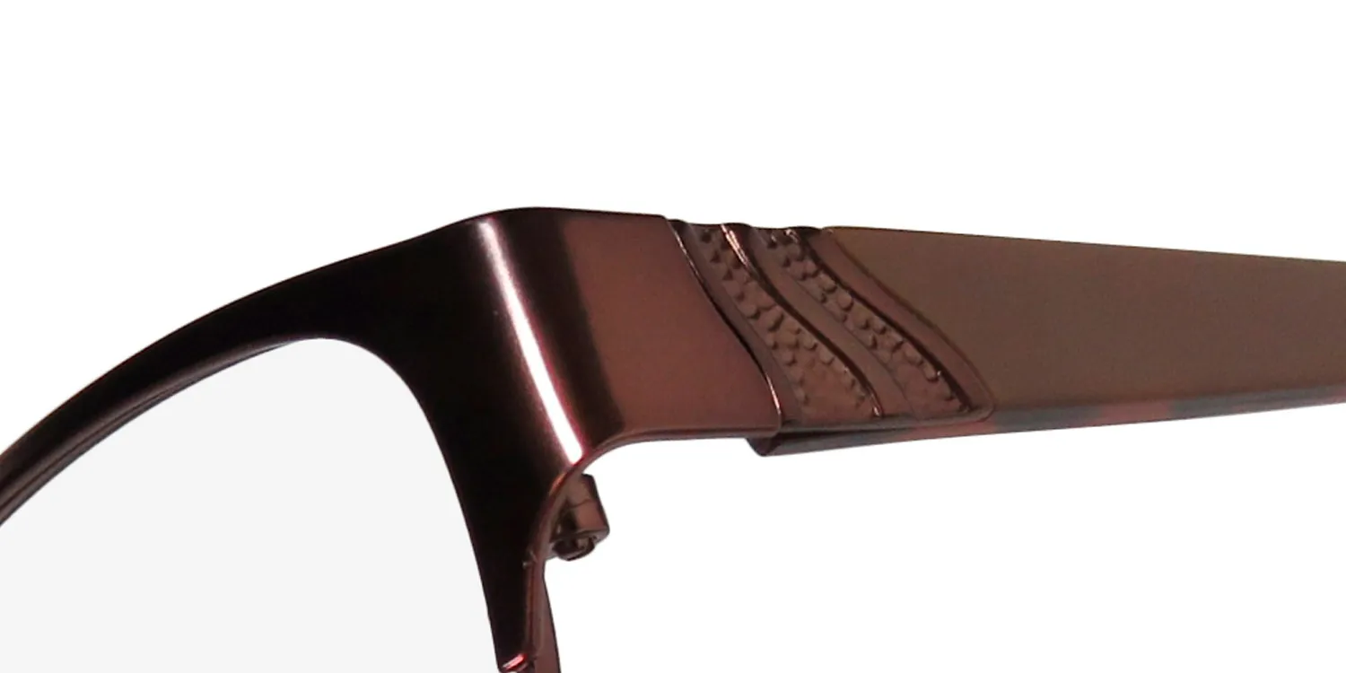 Saks Fifth Avenue 263 ed4 Eyeglasses Copper 54mm Women 6