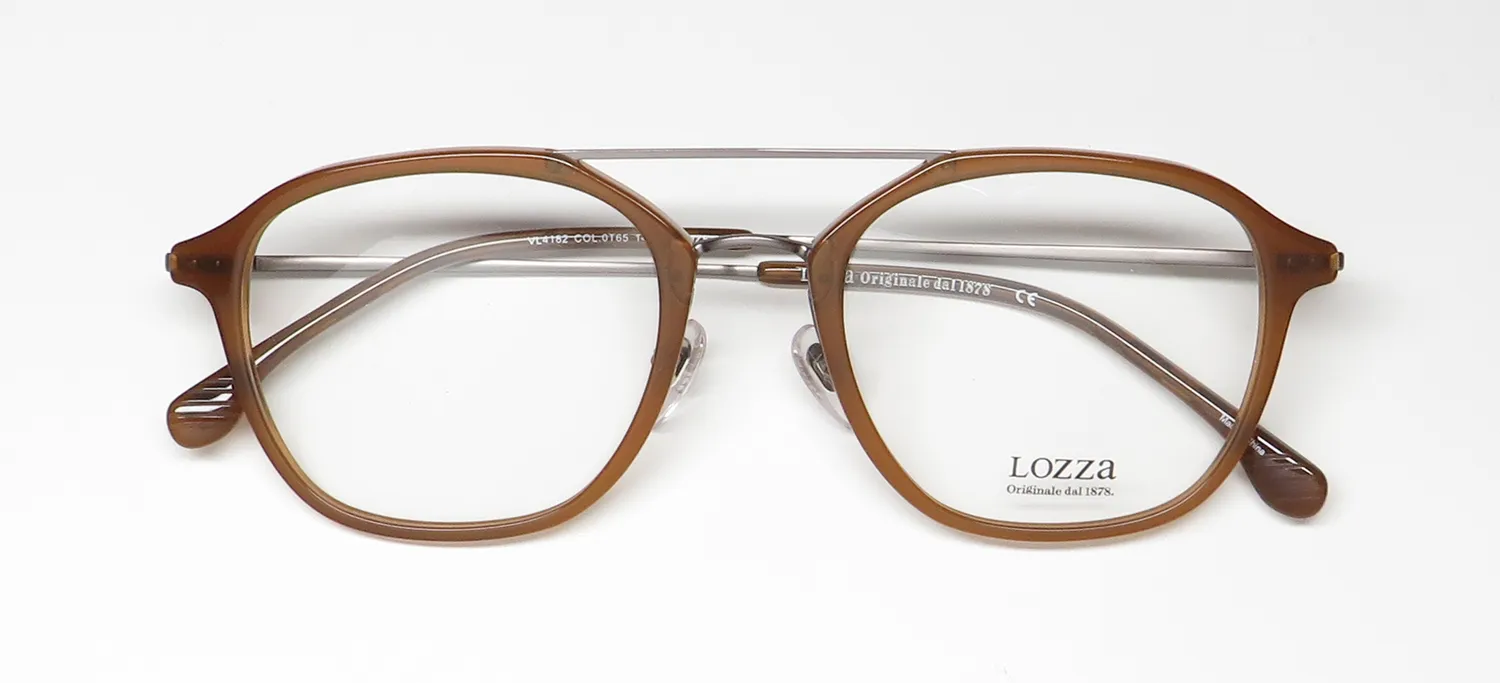 Lozza Vl4182 0t65 Eyeglasses Brown 50mm 2