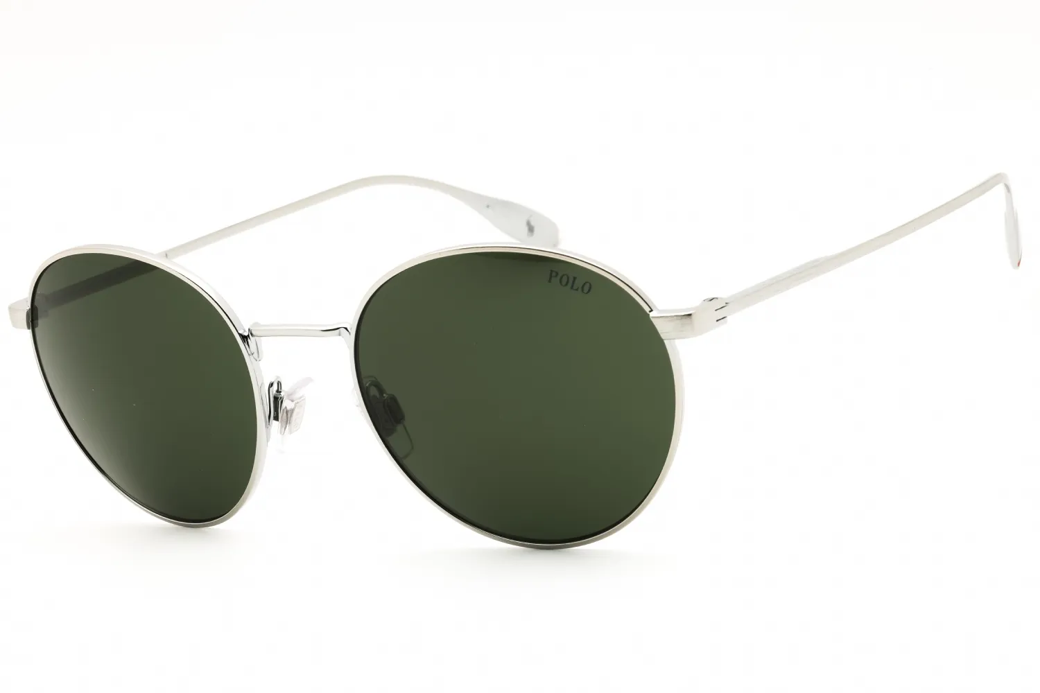 Polo Ralph Lauren 0PH3158 942371 Sunglasses Brushed Silver 53mm Men