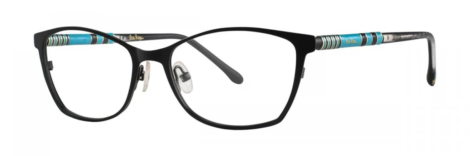 Lilly Pulitzer Windward Eyeglasses Granite 50mm Women