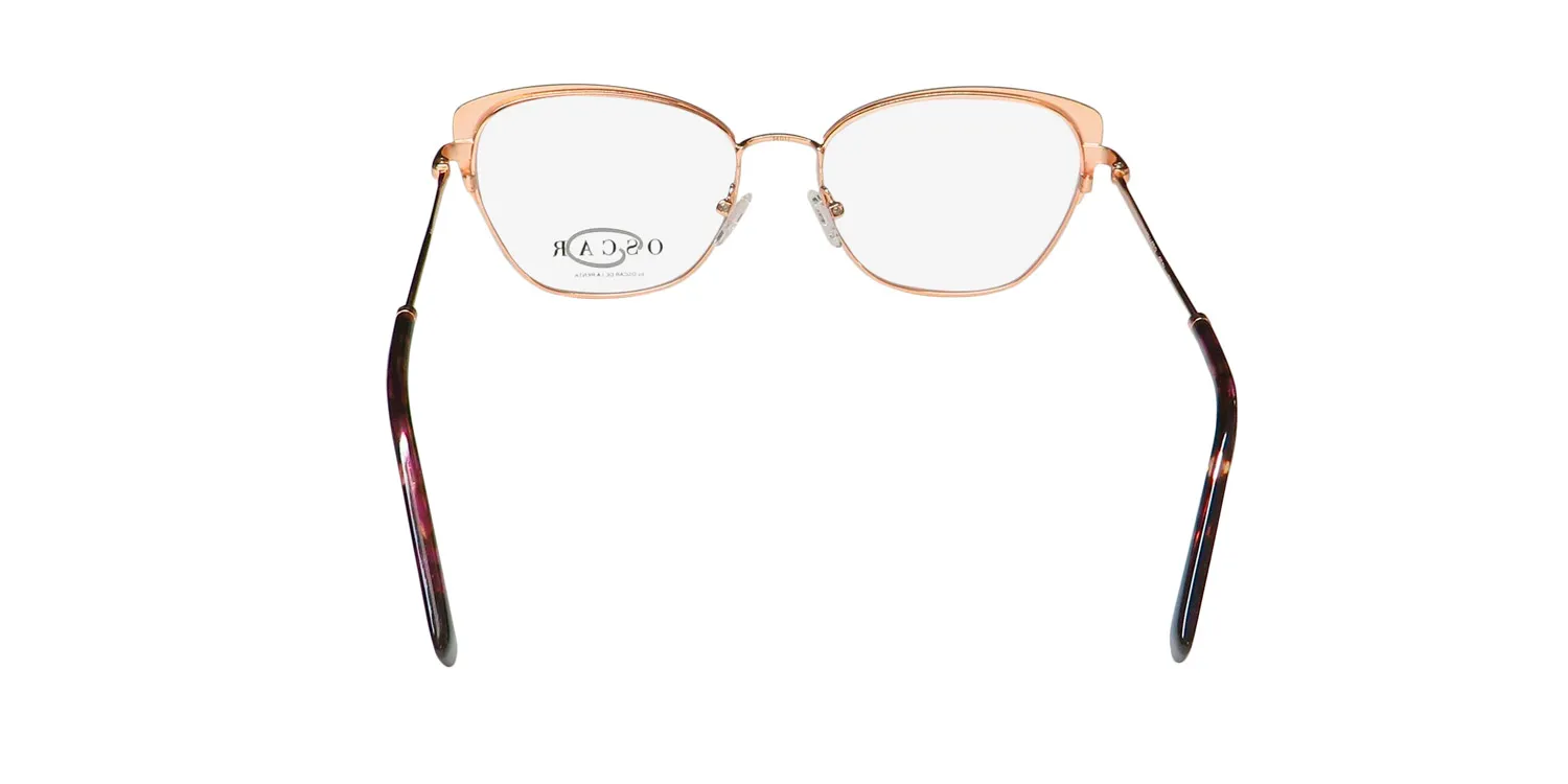 Oscar de la Renta Osl 734 505 Eyeglasses Plum 54mm 5