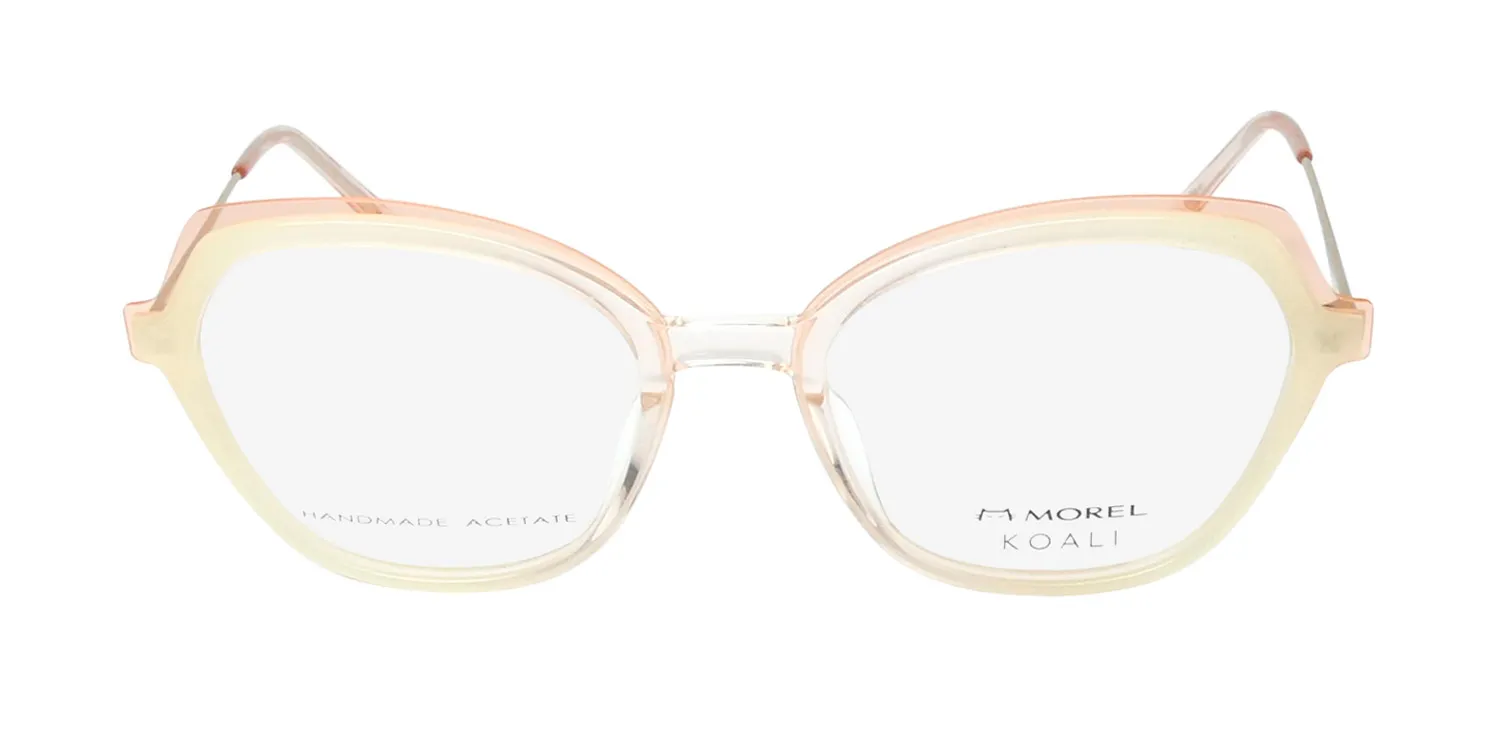 Morel Koali 20086k pd08 Eyeglasses Crystal Peach 53mm 3