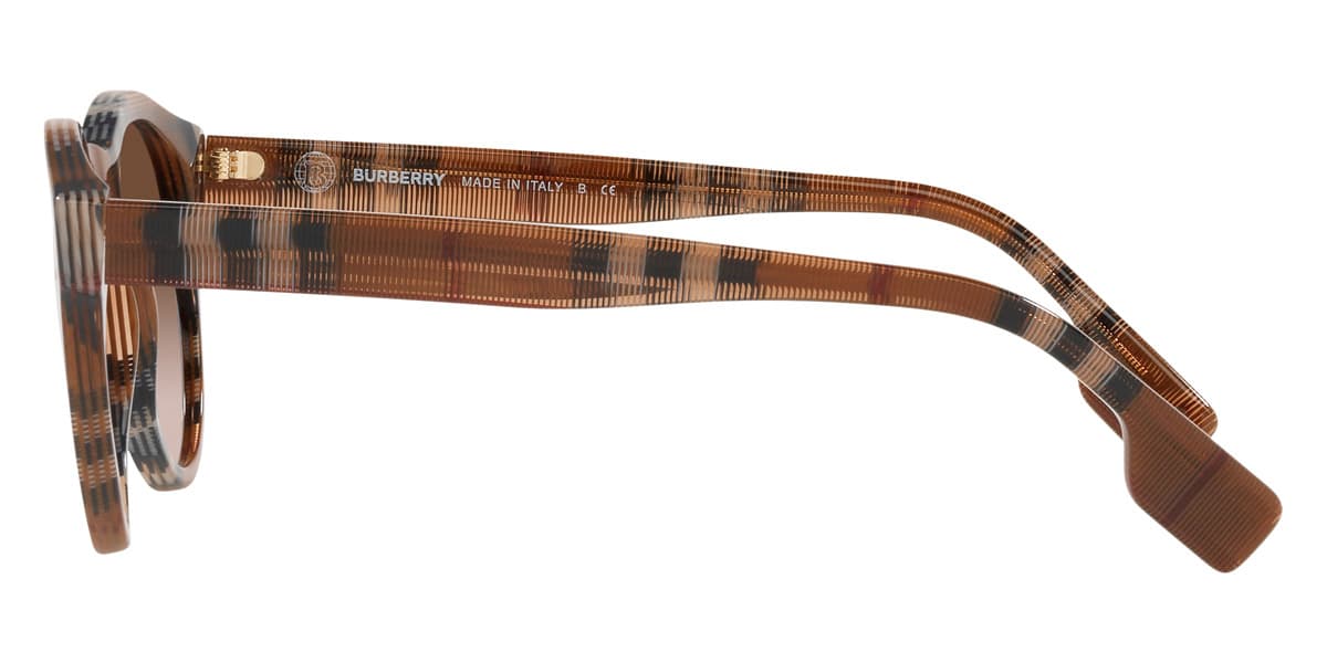 Burberry BE4359F 396713 Sunglasses Checkered Brown 51mm Men 3