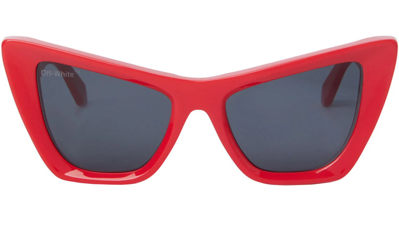 Off White EDVARD 2507 Sunglasses Red 57mm Women 2