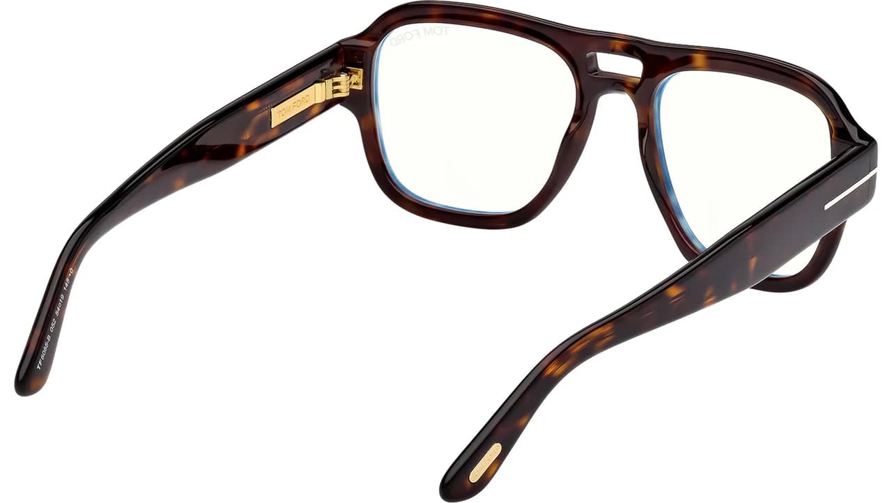Tom Ford FT6085B 052 Eyeglasses Dark Havana 54mm Men 5