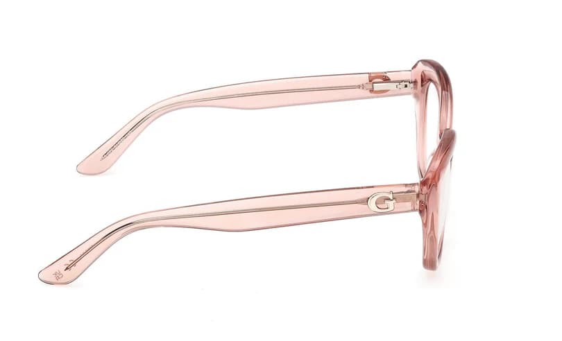 Guess GU50225 072 Eyeglasses Shiny Pink 51mm Women 5