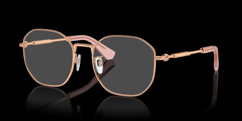 Burberry 0BE1387D 1337 Eyeglasses Rose Gold 56mm Women