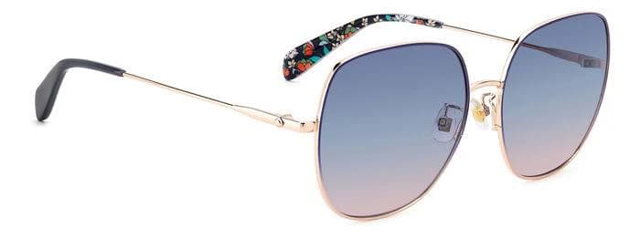 Kate Spade CHARLI/F/S 0S6F Sunglasses Blue Pattern 59mm Women 3