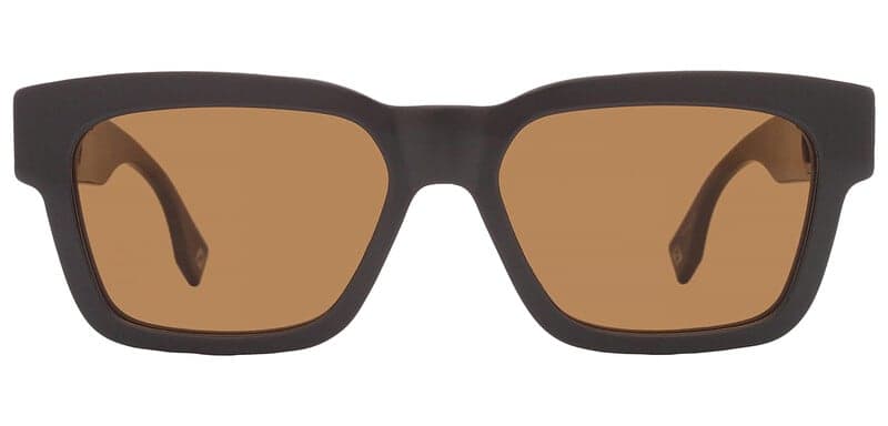 Fendi FE40107F 20J Sunglasses Shiny Dark Grey 56mm Unisex 2