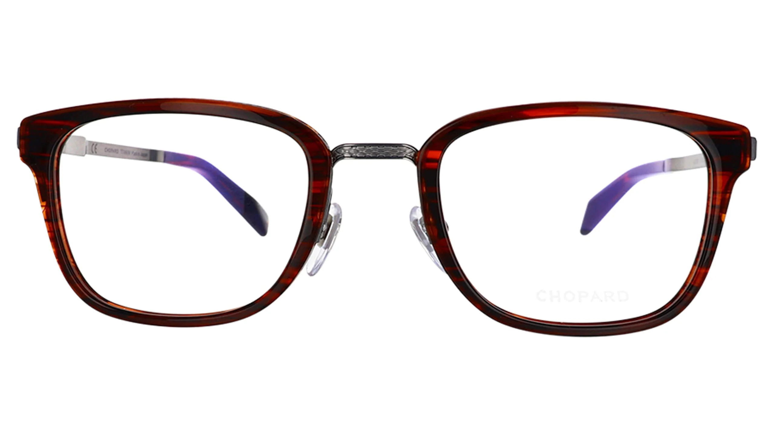 Chopard VCH223M 0ACN Eyeglasses Havana 51mm Men 2