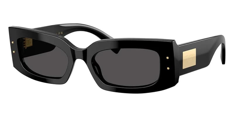 Dolce &amp; Gabbana DG4479F 50187 Sunglasses Black 55mm Women