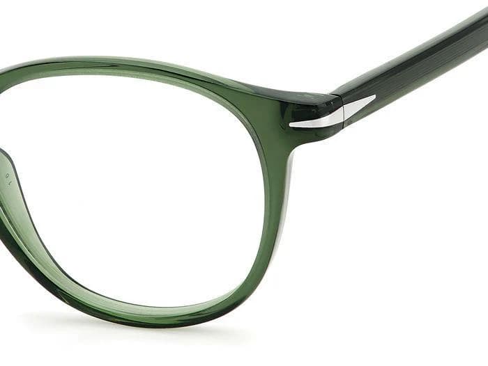 David Beckham DB1018 01ED Eyeglasses Transparent Green 47mm Men 3