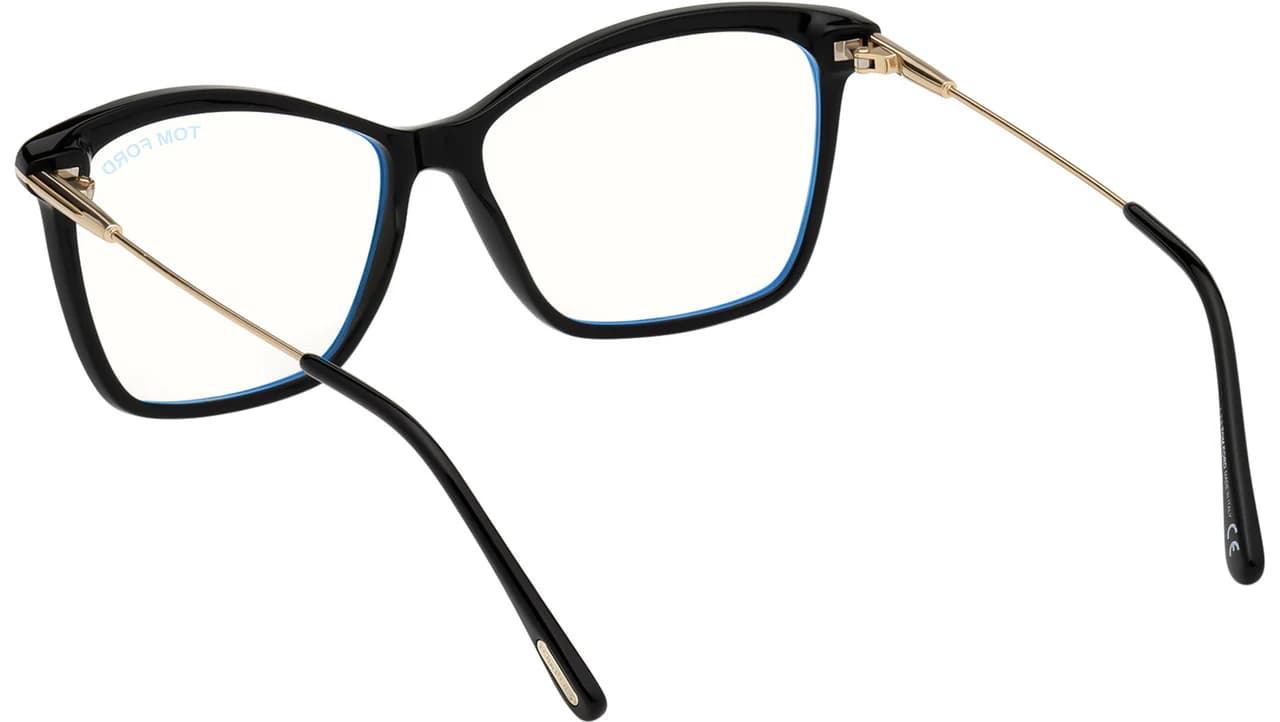 Tom Ford FT5687B 001 Eyeglasses Black 56mm Women 3