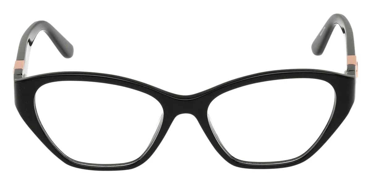 Guess GU50162 001 Eyeglasses Shiny Black 51mm Women 2