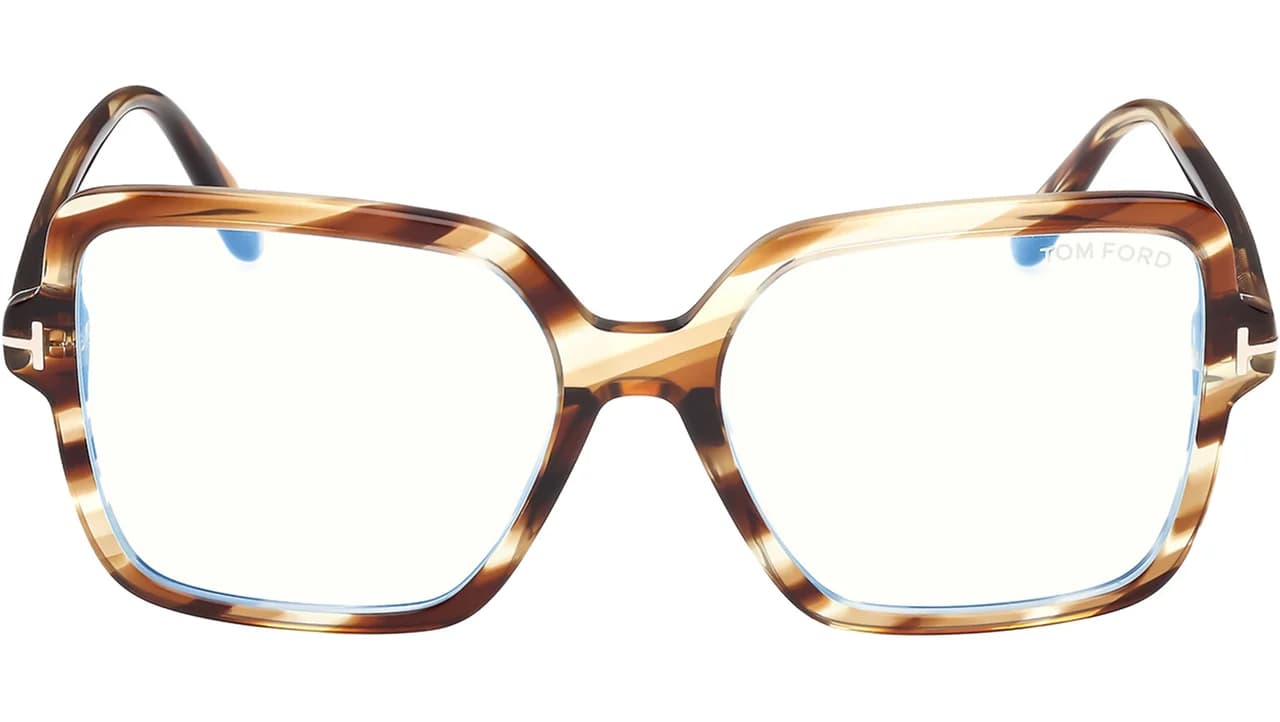Tom Ford FT6063-B 055 Eyeglasses Coloured Havana 56mm Women 2