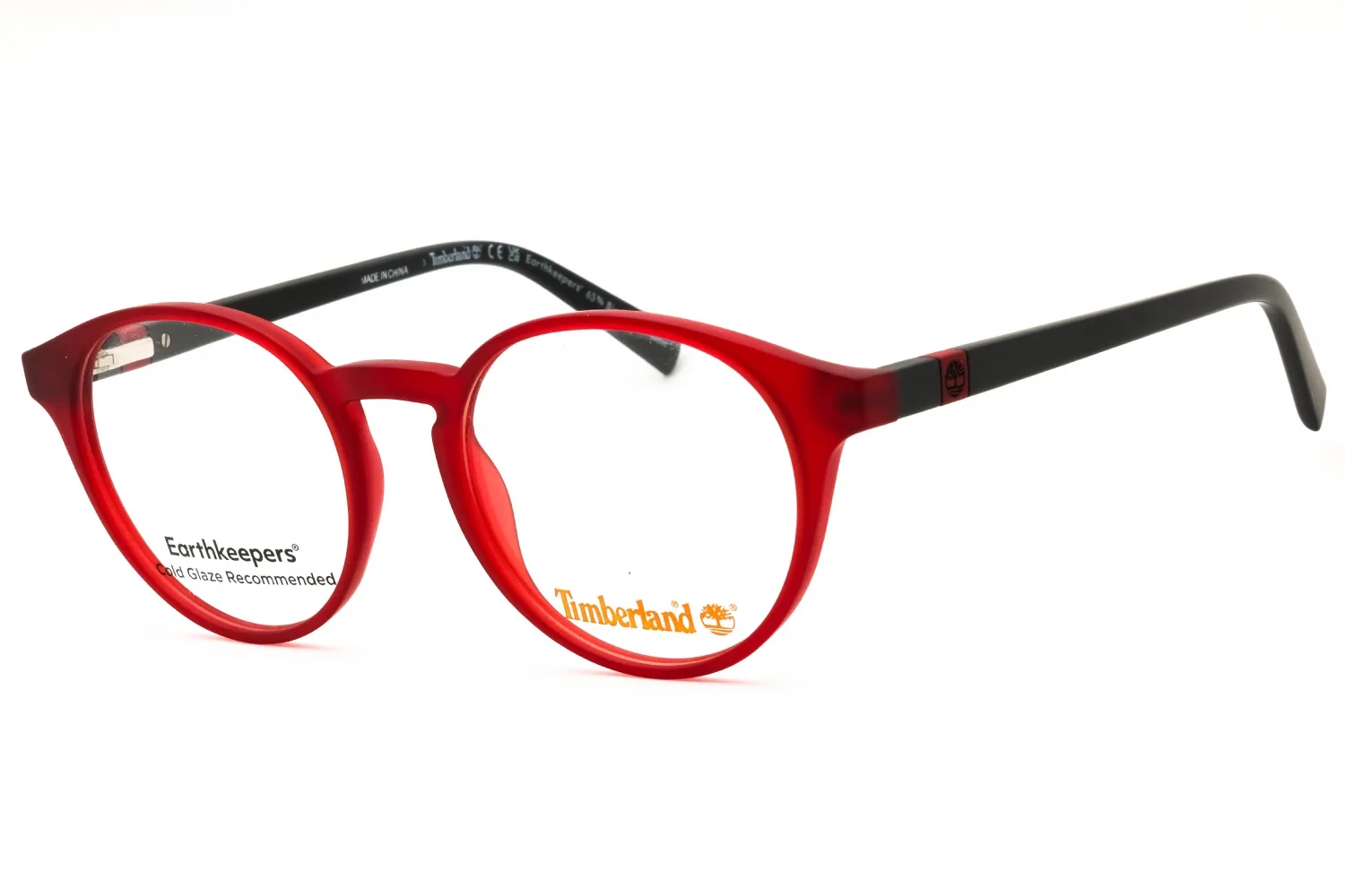 Timberland TB1826 067 Eyeglasses Matte Red 48mm Men